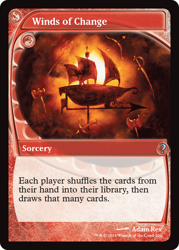 Winds of Change (Future Sight) (201) [Mystery Booster 2] - Deck Out Gaming