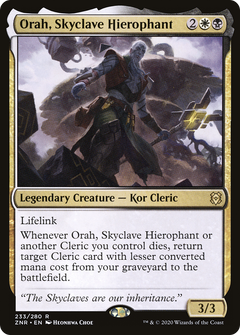 Orah, Skyclave Hierophant (233) [Zendikar Rising] foil - Deck Out Gaming