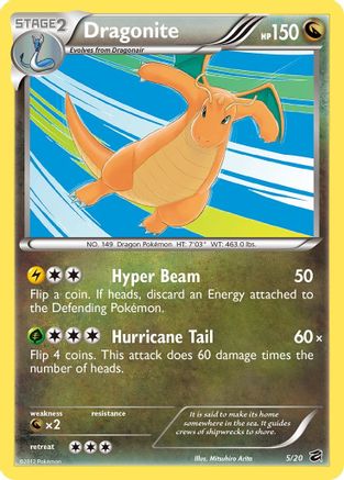 Dragonite - 5/20 (Dragon Vault) (5) [Blister Exclusives] Holofoil - Deck Out Gaming