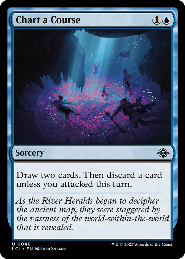 Chart a Course (48) [The Lost Caverns of Ixalan] foil - Deck Out Gaming