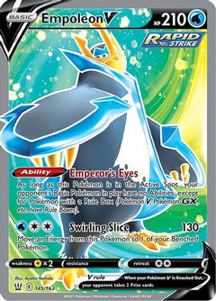 Empoleon V (Full Art) (145) [SWSH05: Battle Styles] Holofoil - Deck Out Gaming