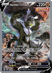 Single Strike Urshifu V (Alternate Full Art) [SWSH05: Battle Styles] - Deck Out Gaming