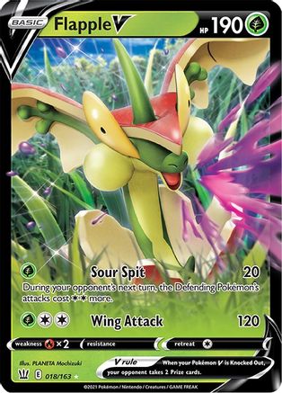 Flapple V [SWSH05: Battle Styles] - Deck Out Gaming