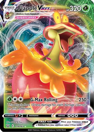 Flapple VMAX (19) [SWSH05: Battle Styles] Holofoil - Deck Out Gaming