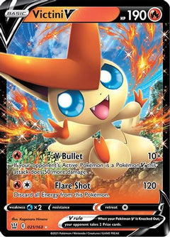 Victini V (21) [SWSH05: Battle Styles] Holofoil - Deck Out Gaming