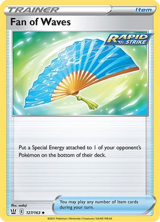 Fan of Waves (127) [SWSH05: Battle Styles] Reverse Holofoil - Deck Out Gaming
