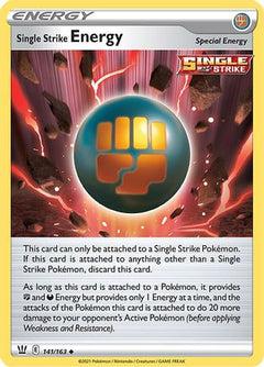 Single Strike Energy (141) [SWSH05: Battle Styles] Reverse Holofoil - Deck Out Gaming