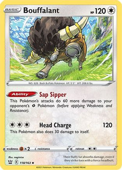 Bouffalant (118) [SWSH05: Battle Styles] Reverse Holofoil - Deck Out Gaming