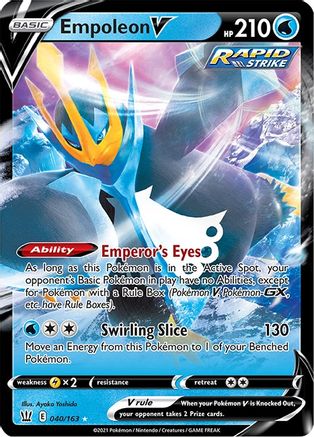 Empoleon V (40) [SWSH05: Battle Styles] Holofoil - Deck Out Gaming