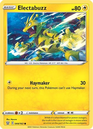 Electabuzz (44) [SWSH05: Battle Styles] Reverse Holofoil - Deck Out Gaming