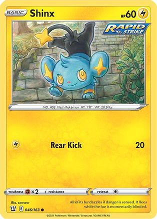 Shinx (46) [SWSH05: Battle Styles] Reverse Holofoil - Deck Out Gaming