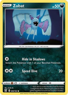 Zubat (89) [SWSH05: Battle Styles] Reverse Holofoil - Deck Out Gaming