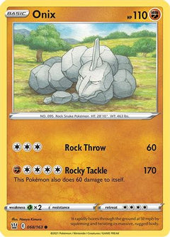 Onix (68) [SWSH05: Battle Styles] Reverse Holofoil - Deck Out Gaming