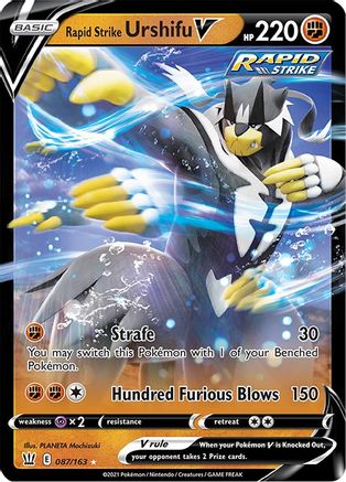 Rapid Strike Urshifu V - 087/163 [SWSH05: Battle Styles] - Deck Out Gaming