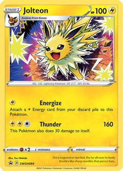 Jolteon - SWSH094 (SWSH094) [SWSH: Sword & Shield Promo Cards] Holofoil - Deck Out Gaming