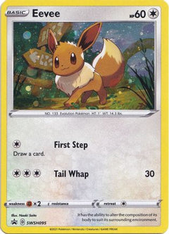 Eevee - SWSH095 (SWSH095) [SWSH: Sword & Shield Promo Cards] Holofoil - Deck Out Gaming