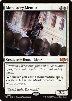 Monastery Mentor (125) [Commander: Tarkir: Dragonstorm] - Deck Out Gaming