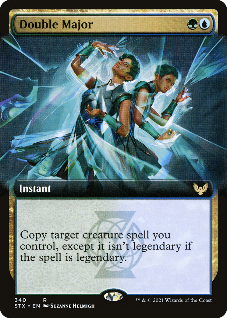 Double Major (Extended Art) (340) [Strixhaven: School of Mages] foil - Deck Out Gaming
