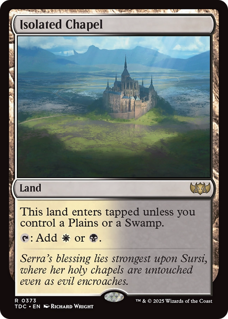 Isolated Chapel (373) [Commander: Tarkir: Dragonstorm] - Deck Out Gaming