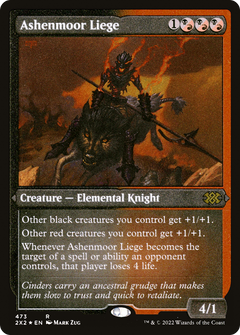 Ashenmoor Liege (Foil Etched) (473) [Double Masters 2022] foil - Deck Out Gaming