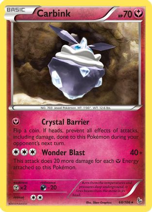 Carbink - 68/106 (68) [Deck Exclusives] - Deck Out Gaming