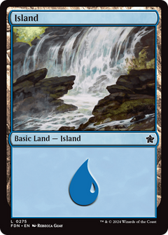 Island (0275) (275) [Foundations] foil - Deck Out Gaming