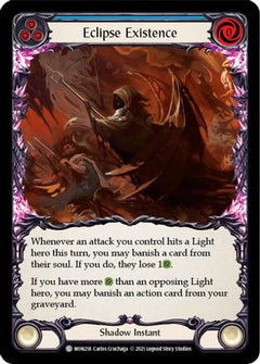 Eclipse Existence (MON218) [Monarch] Unlimited Edition Rainbow Foil - Deck Out Gaming