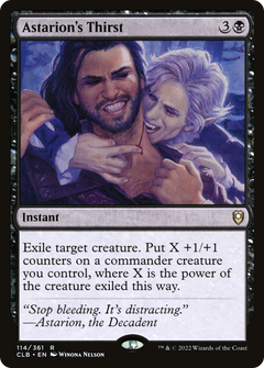 Astarion's Thirst (114) [Commander Legends: Battle for Baldur's Gate] foil - Deck Out Gaming
