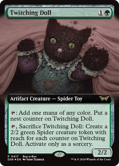 Twitching Doll (Extended Art) (417) [Duskmourn: House of Horror] foil - Deck Out Gaming