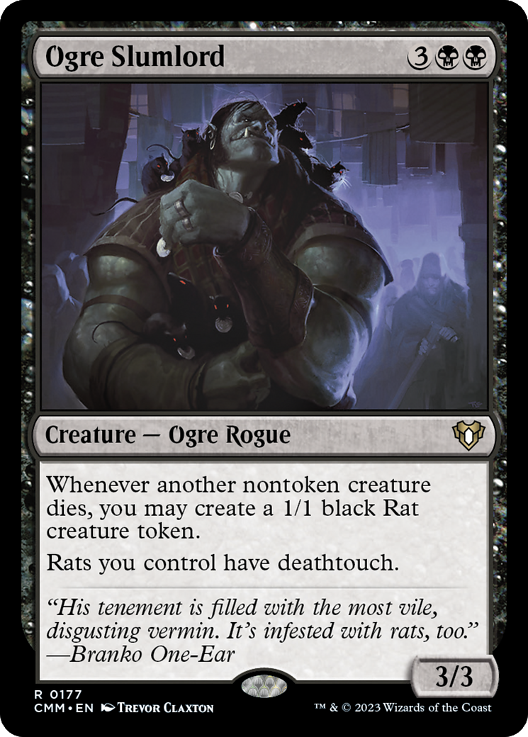 Ogre Slumlord (177) [Commander Masters] - Deck Out Gaming