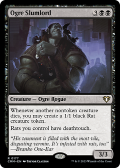 Ogre Slumlord (177) [Commander Masters] - Deck Out Gaming