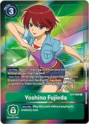 Yoshino Fujieda (Box Topper) (BT4-095) [Great Legend] Foil - Deck Out Gaming