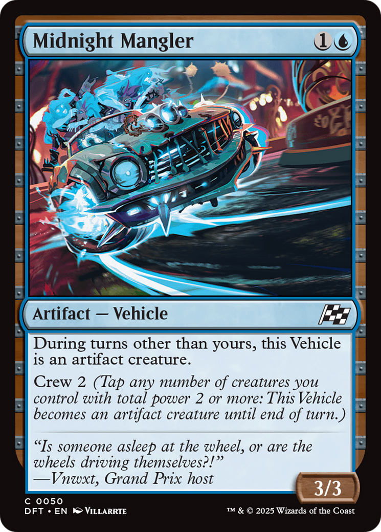 Midnight Mangler (50) [Aetherdrift] foil - Deck Out Gaming