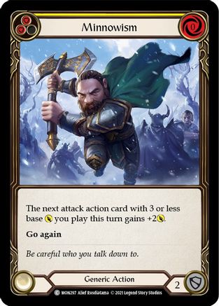 Minnowism (Yellow) (MON297) [Monarch] Unlimited Edition - Deck Out Gaming