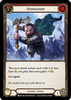 Minnowism (Red) (MON296) [Monarch] 1st Edition - Deck Out Gaming