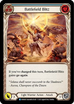 Battlefield Blitz (Blue) (MON038) [Monarch] 1st Edition - Deck Out Gaming