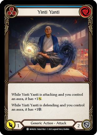 Yinti Yanti (Blue) (MON292) [Monarch] Unlimited Edition - Deck Out Gaming