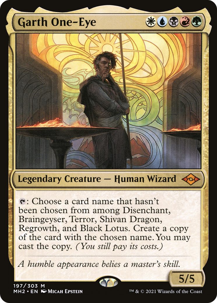 Garth One-Eye (197) [Modern Horizons 2] foil - Deck Out Gaming