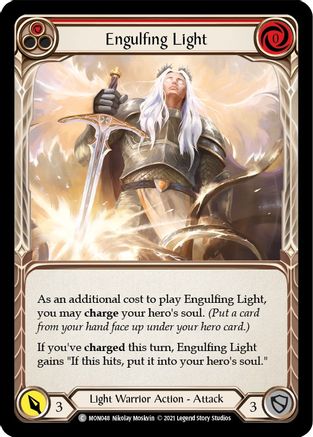 Engulfing Light (Red) (MON048) [Monarch] 1st Edition - Deck Out Gaming