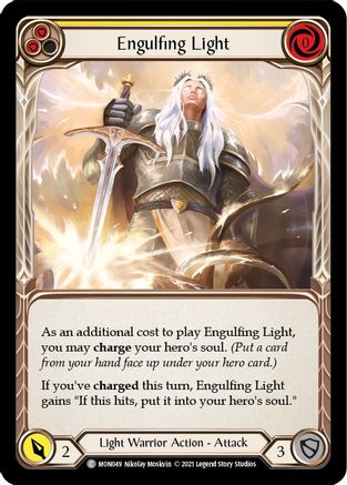 Engulfing Light (Yellow) (MON049) [Monarch] Unlimited Edition - Deck Out Gaming