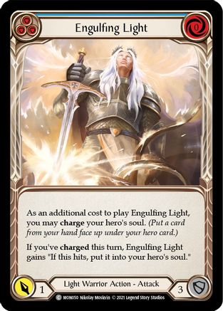 Engulfing Light (Blue) (MON050) [Monarch] 1st Edition - Deck Out Gaming