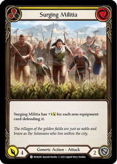 Surging Militia (Yellow) (MON288) [Monarch] 1st Edition - Deck Out Gaming