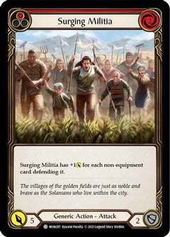 Surging Militia (Red) (MON287) [Monarch] Unlimited Edition - Deck Out Gaming