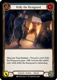 Rally the Rearguard (Blue) (MON283) [Monarch] 1st Edition - Deck Out Gaming