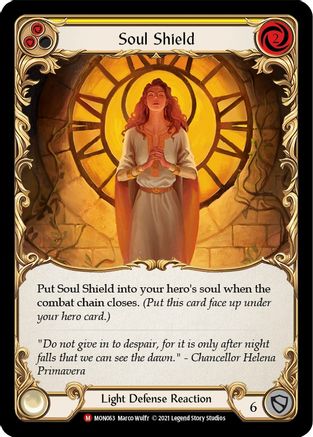 Soul Shield (MON063) [Monarch] Unlimited Edition - Deck Out Gaming