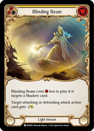 Blinding Beam (Yellow) (MON085) [Monarch] Unlimited Edition - Deck Out Gaming