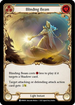 Blinding Beam (Blue) (MON086) [Monarch] 1st Edition - Deck Out Gaming