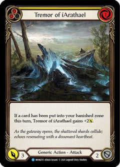 Tremor of iArathael (Yellow) (MON255) [Monarch] Unlimited Edition Rainbow Foil - Deck Out Gaming