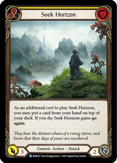 Seek Horizon (Yellow) (MON252) [Monarch] 1st Edition - Deck Out Gaming