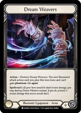 Dream Weavers (MON090) [Monarch] Unlimited Edition Rainbow Foil - Deck Out Gaming